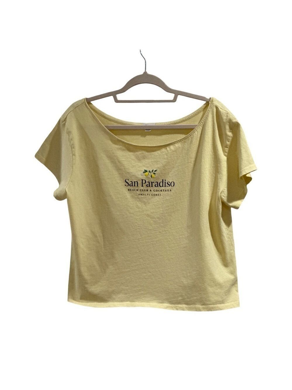 GARAGE Off Shoulder Crop Top